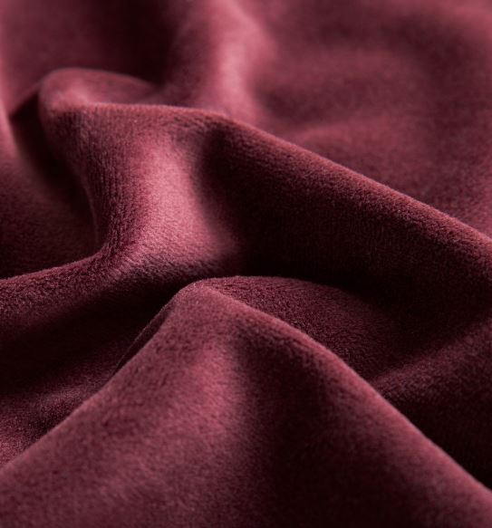 velvet red fabric